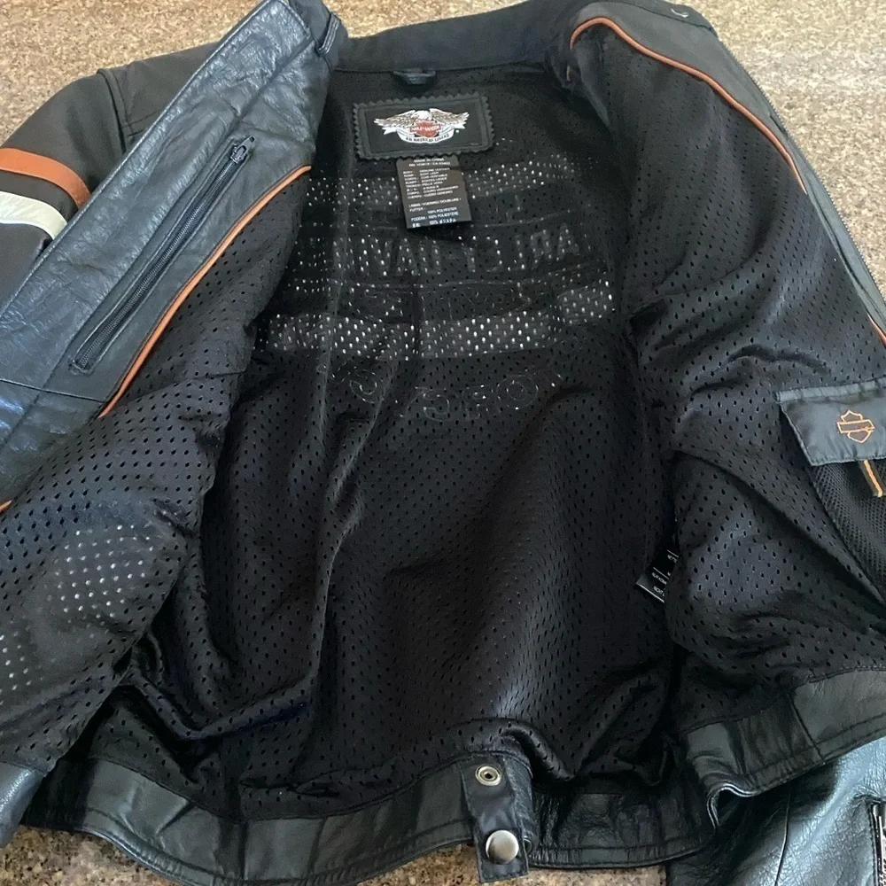 Harley Davidson Miss Enthusiast Jacket NWOT Small​​​​​​​ - Picture 6 of 15
